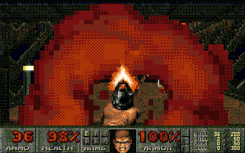 STDoom atari screenshot